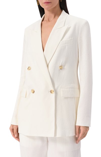 Жакет изо льна и вискозы BOSS, арт. 50537956, фото 3