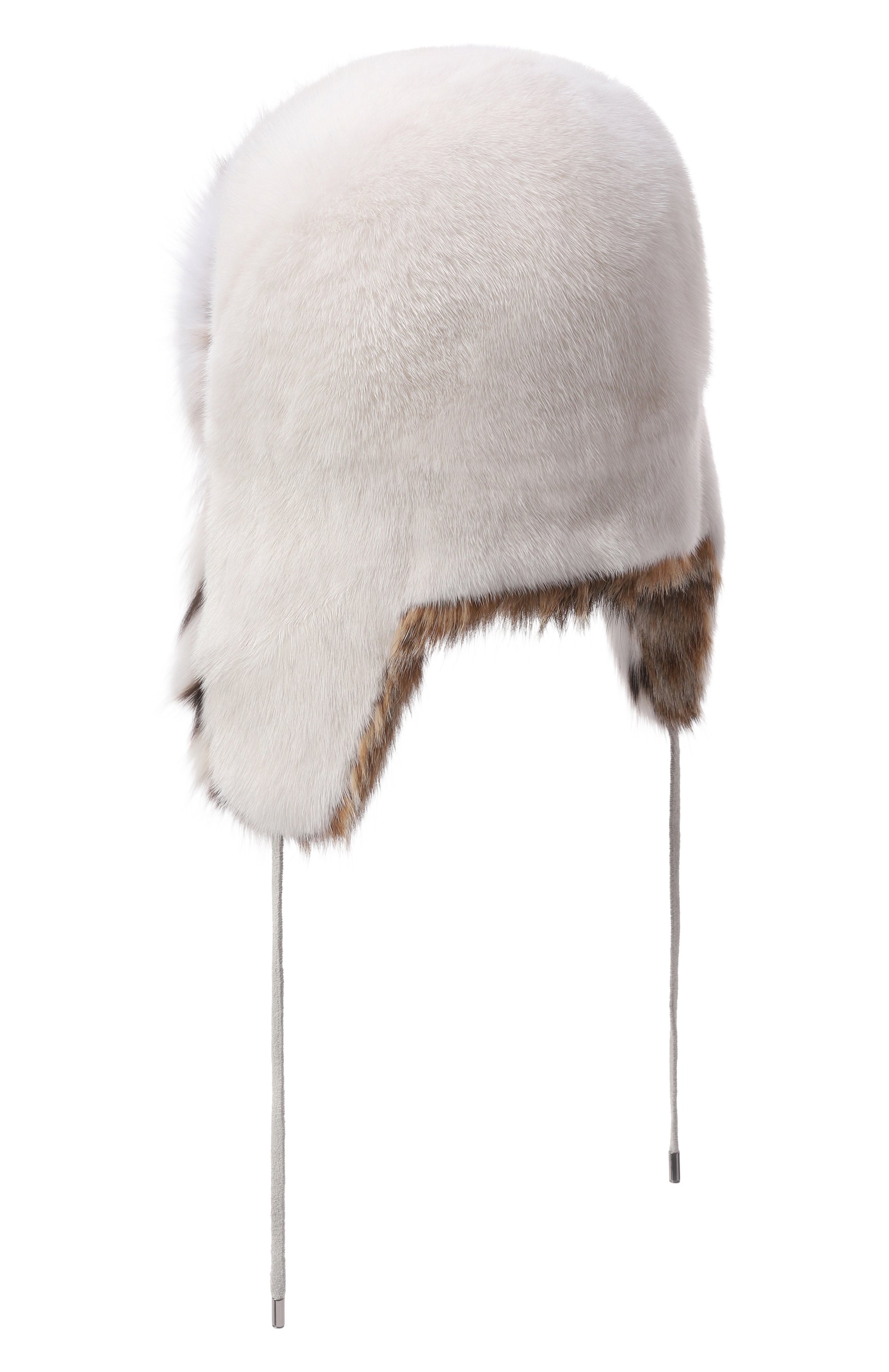 Меховая шапка-ушанка из норки и рыси VICTORIA KUSENKOVA, арт. 091706001094, фото 2