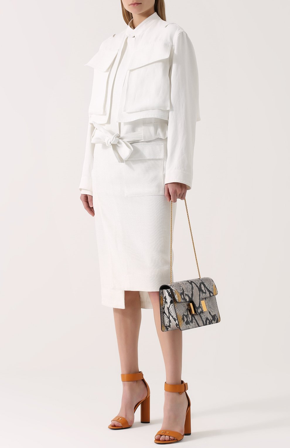 Юбка-карандаш асимметричного кроя  TOM FORD, арт. GC5225/FAX203, фото 2