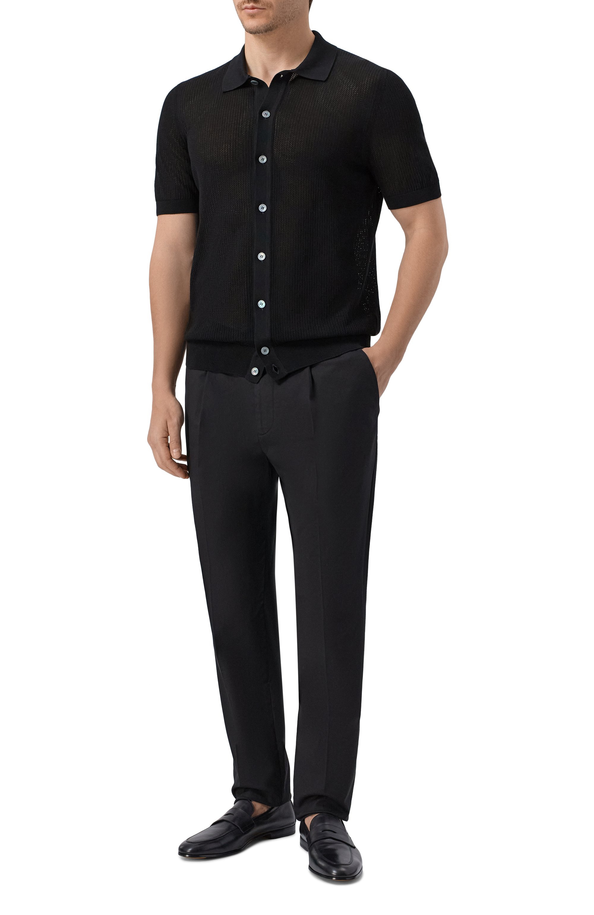 Хлопковая рубашка GRAN SASSO, арт. 57180/20611, фото 2