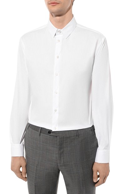 Хлопковая рубашка GIORGIO ARMANI, арт. 8WGCCZ97/TZ517, фото 4