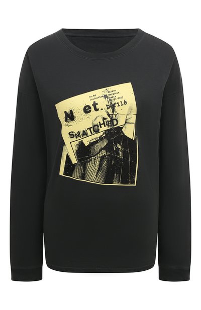 Женская хлопковый лонгслив MAISON MARGIELA, арт. S50GC0698/S24575