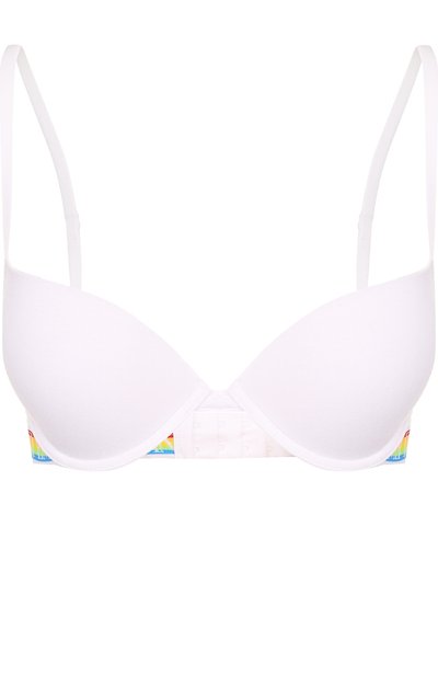 Женский хлопковый бюстгальтер с контрастной отделкой EMPORIO ARMANI, арт. 162394/8P217