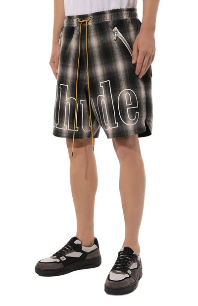 Хлопковые шорты RHUDE, арт. RHPF24SH01604, фото 3