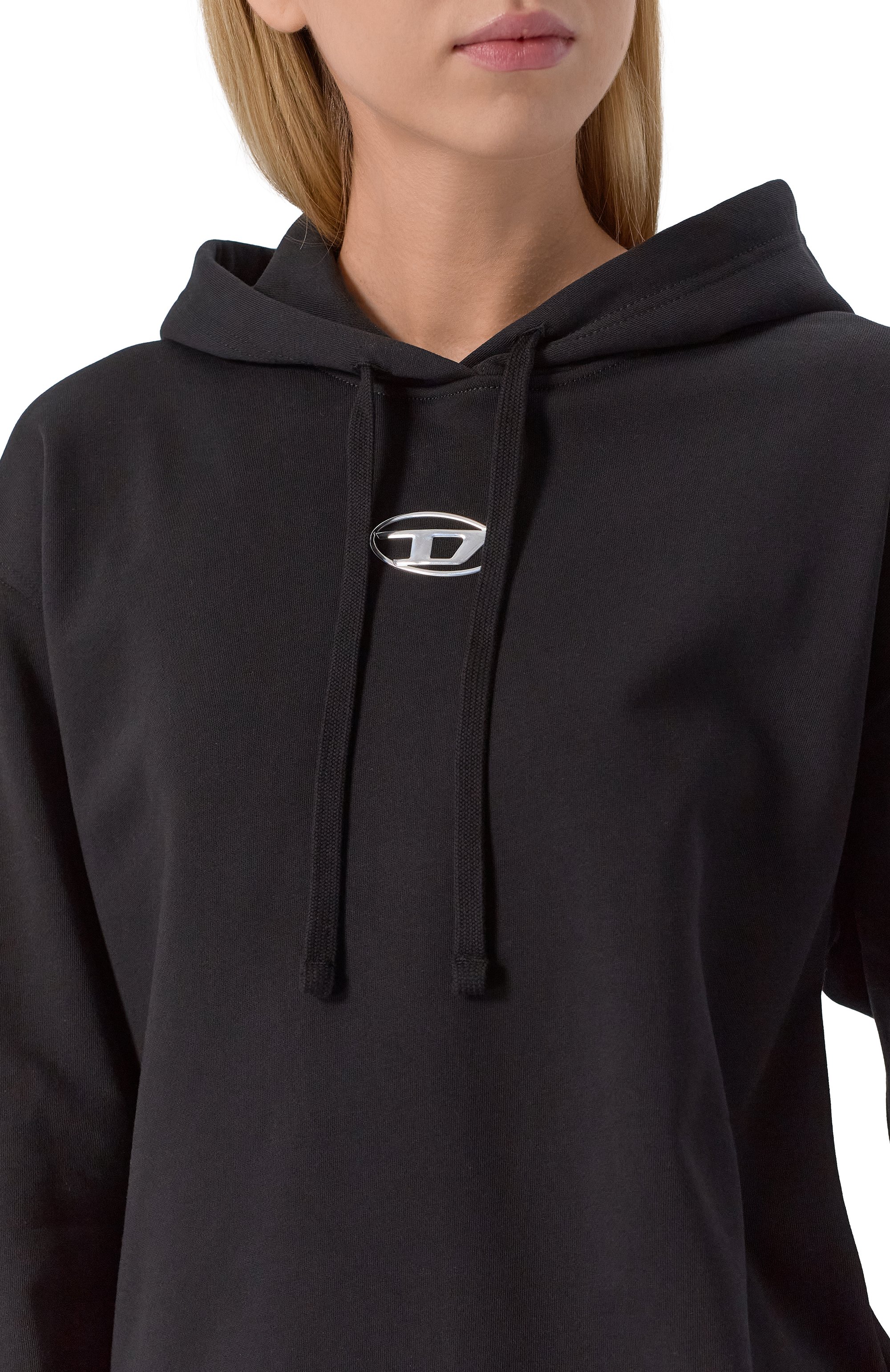 Хлопковое худи DIESEL, арт. A19448/0BMBJ, фото 5