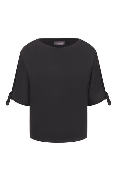 Женский футболка изо льна и вискозы LORENA ANTONIAZZI, арт. E2626TS52A/3347