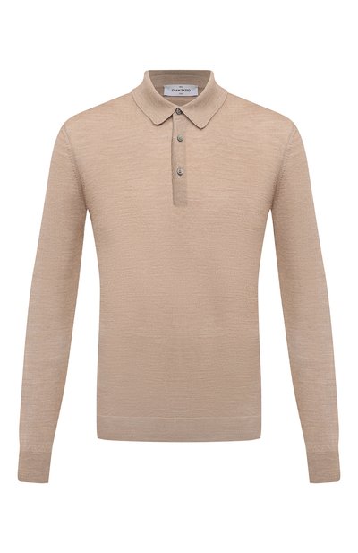 Мужская поло из шерсти и шелка GRAN SASSO, арт. 57132/13190