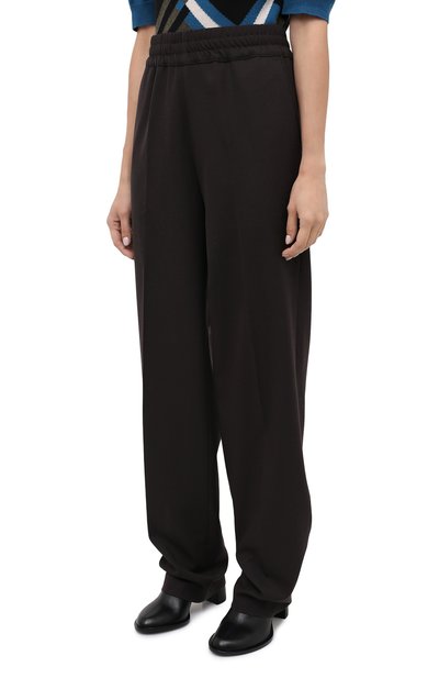 Шерстяные брюки DRIES VAN NOTEN, арт. 202-10902-1224, фото 4