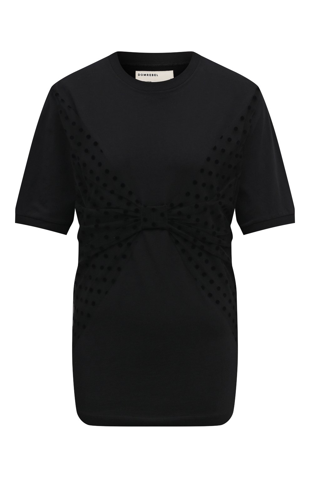 Хлопковая футболка NINA RICCI, арт. 24PJT0020, фото 1