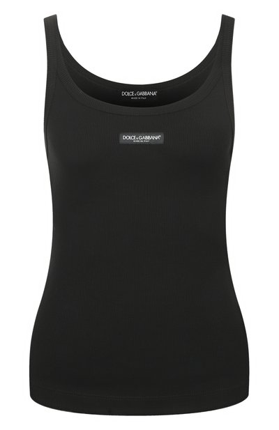 Женская хлопковая май ка DOLCE & GABBANA, арт. F8W45T/FU7AV