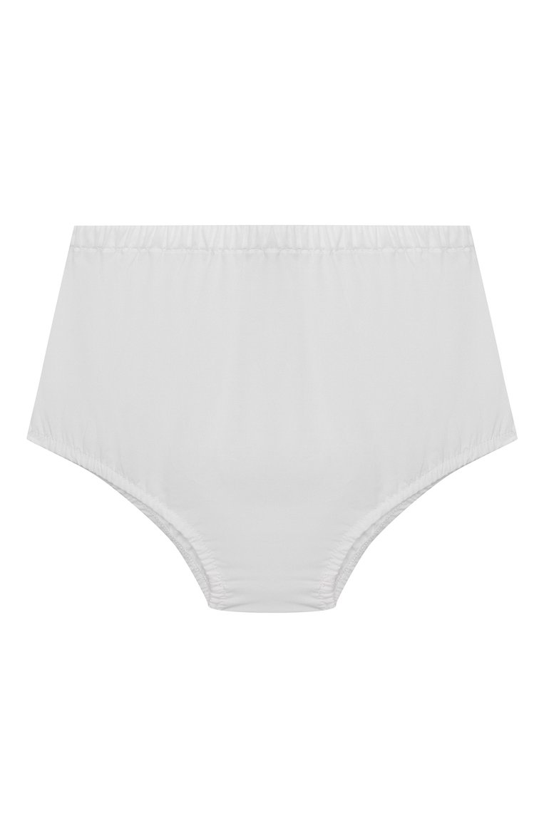 Женский комплект из платья и шорт DOLCE & GABBANA белого цвета, арт. L2JD9D/G7NXV | Фото 5 (Материал внешний: Хлопок; Нос: Не проставлено; Ростовка одежда: 12 мес | 80 см, 9 мес | 74 см)
