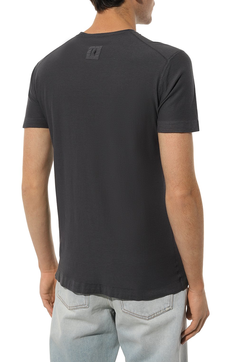 Хлопковая футболка HANNES ROETHER, арт. YA35N-K.200, фото 4