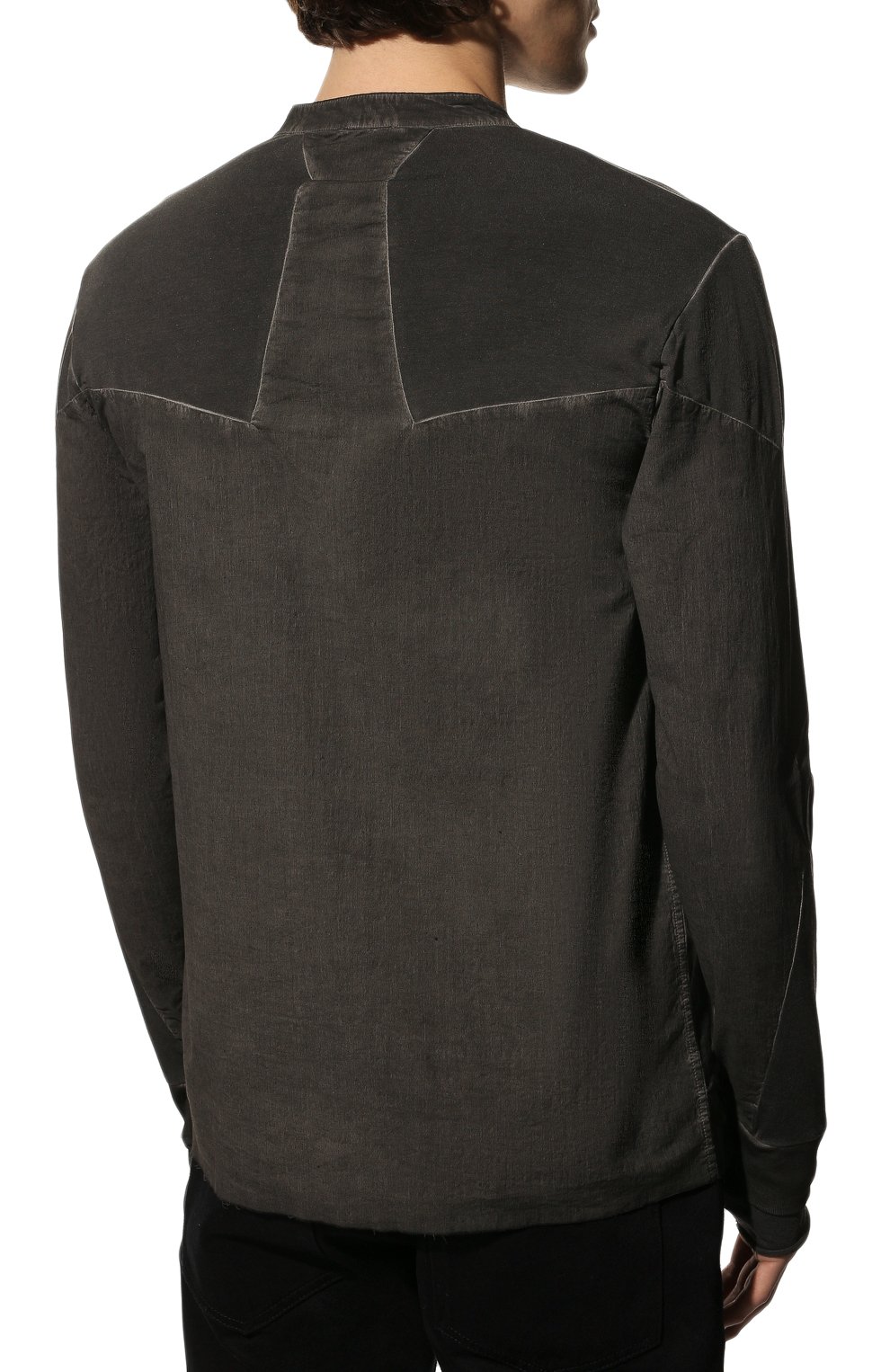 Рубашка из хлопка и льна THOM KROM, арт. M H 129, фото 4