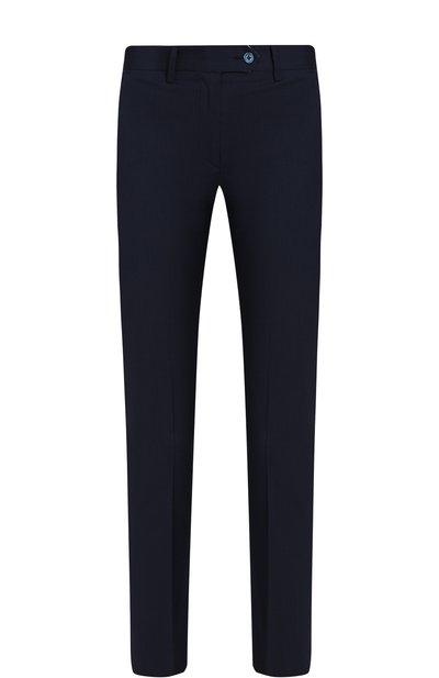 Женские укороченные однотонные брюки из шерсти KITON, арт. D38103K07P0122000