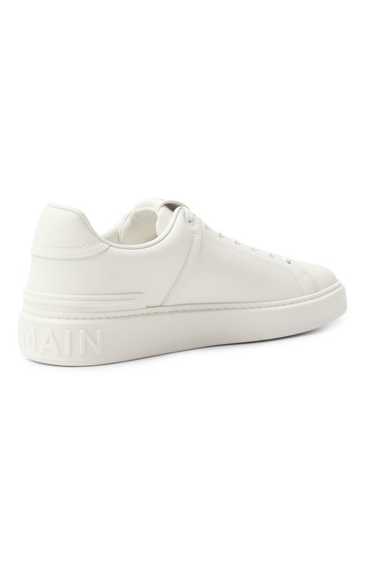 Кожаные кеды B-Court Balmain FM1VI288/LVTR Белый  FM1VI288/LVTR Фото 5