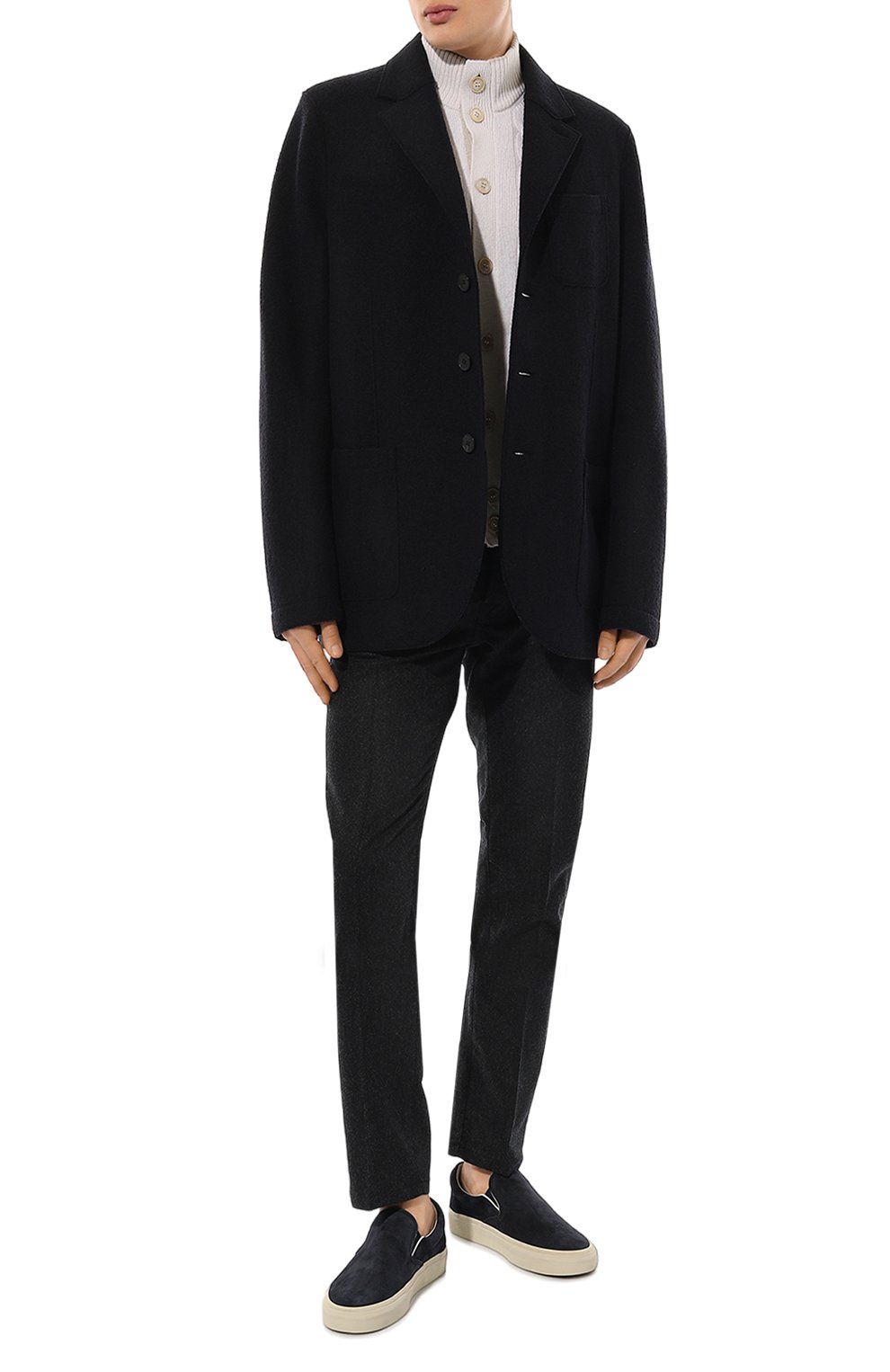 Замшевые слипоны TOM FORD, арт. J1368-LCL123N, фото 2