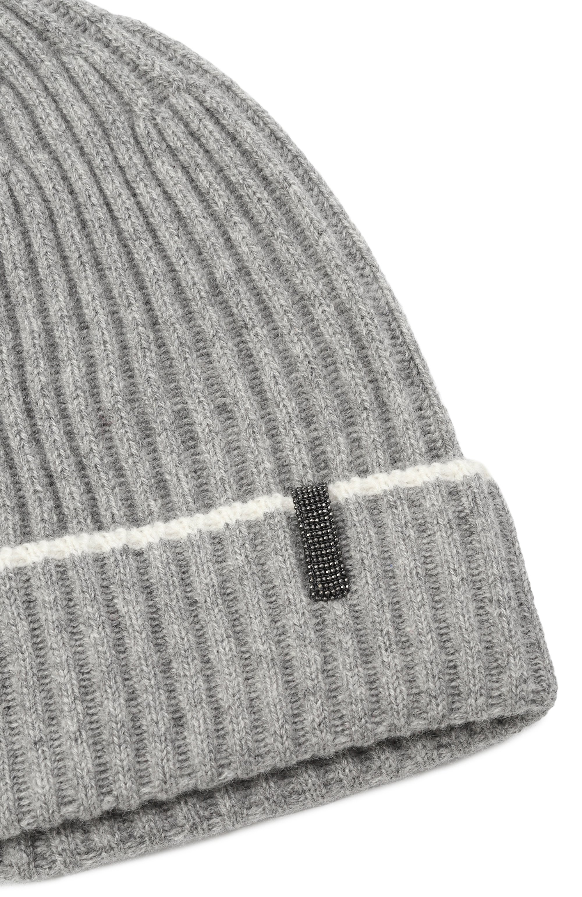 Кашемировая шапка BRUNELLO CUCINELLI, арт. B12M73499C, фото 3