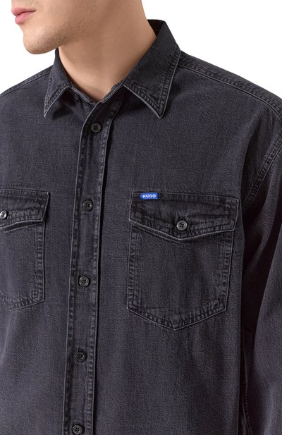 Джинсовая рубашка HUGO BLUE, арт. 50534179, фото 5