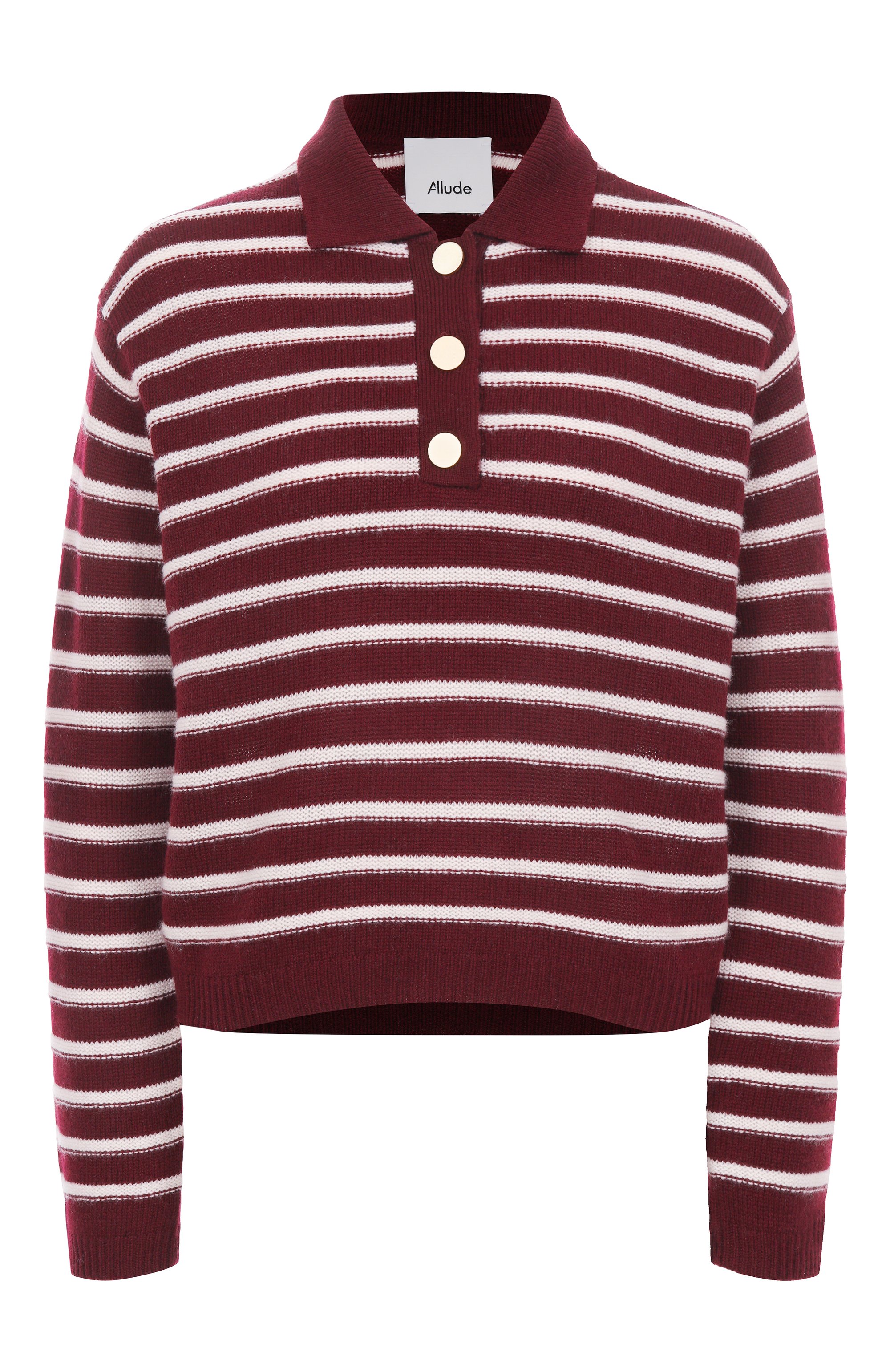 Поло из шерсти и кашемира ALLUDE, арт. 255/17022, фото 1