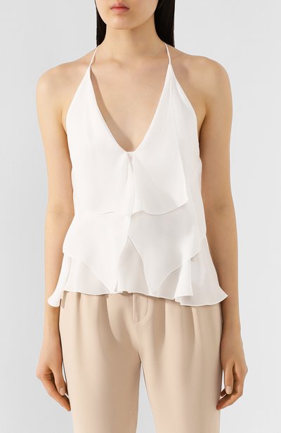 Шелковый топ ROLAND MOURET, арт. SS20/S0790/F0448, фото 3