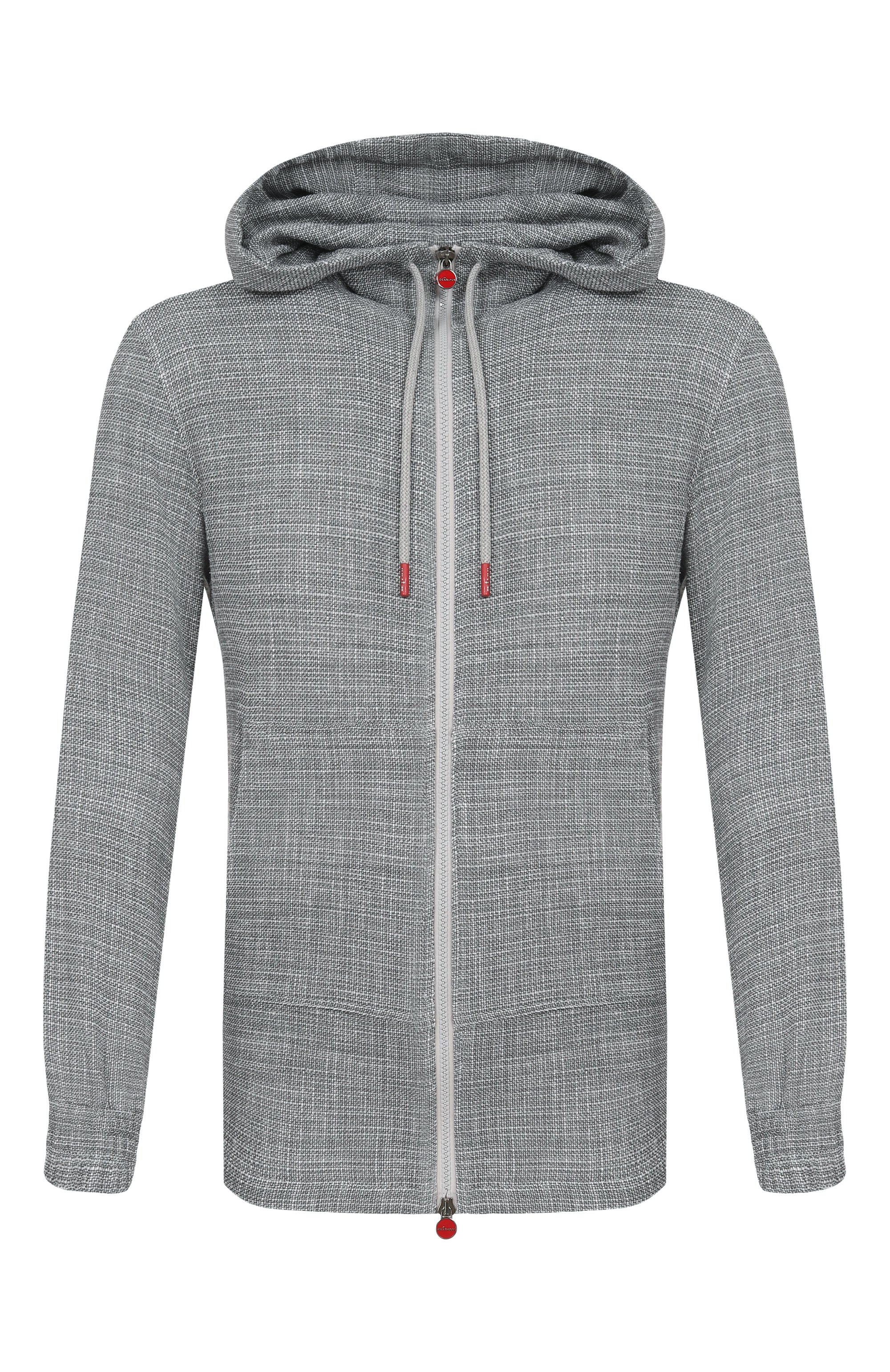 Куртка-рубашка из шерсти и шелка KITON, арт. UMC010K0617E05, фото 1