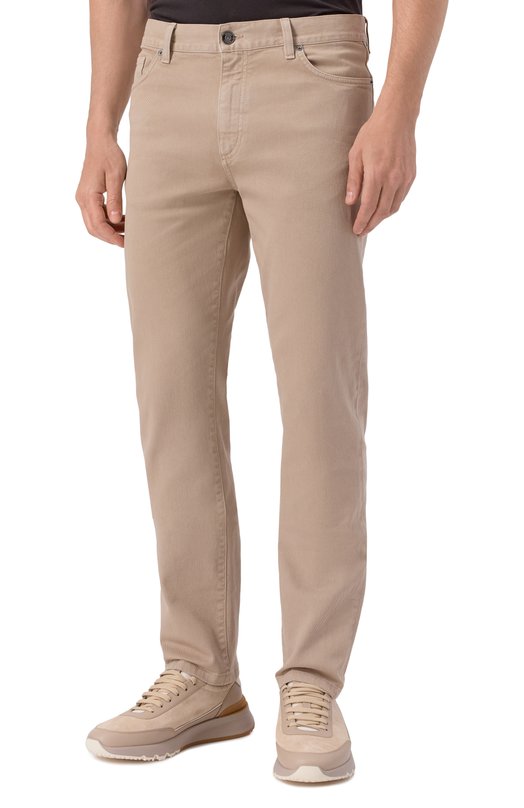 Джинсы Zegna CITY/RUFI45A9 Бежевый  CITY/RUFI45A9 Фото 3