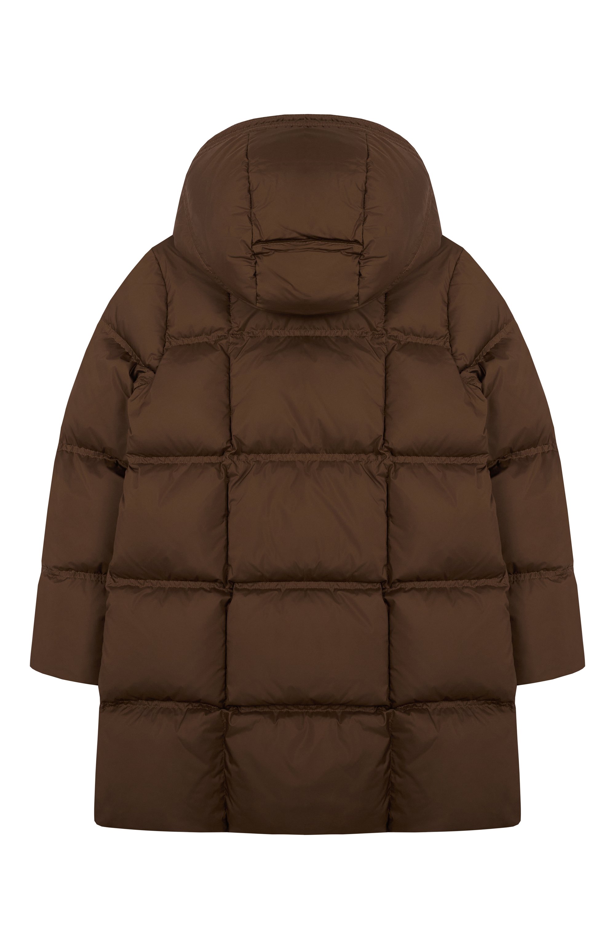 Пуховое пальто AI RIDERS коричневого цвета по цене 54300 руб., арт. CK720BTTMF5, фото 2 Пуховое пальто AI RIDERS, арт. CK720BTTMF5, фото 2