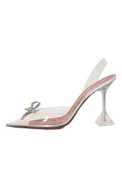 Туфли rosie AMINA MUADDI прозрачного цвета по цене 98100 руб., арт. R0SIE GLASS 95/PVC, фото 4 Туфли rosie AMINA MUADDI, арт. R0SIE GLASS 95/PVC, фото 4