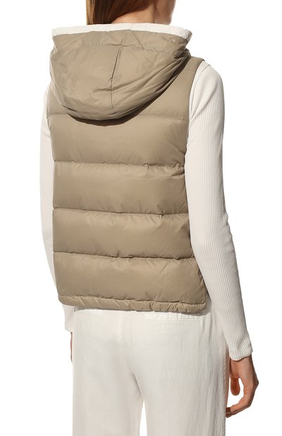 Пуховый жилет BRUNELLO CUCINELLI, арт. 221MR4052645, фото 4