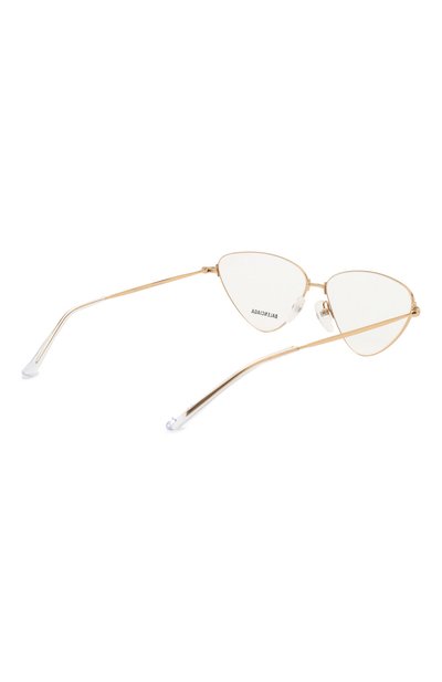 Оправа BALENCIAGA золотого цвета по цене 27300 руб., арт. BB0015 003, фото 4 Оправа BALENCIAGA, арт. BB0015 003, фото 4