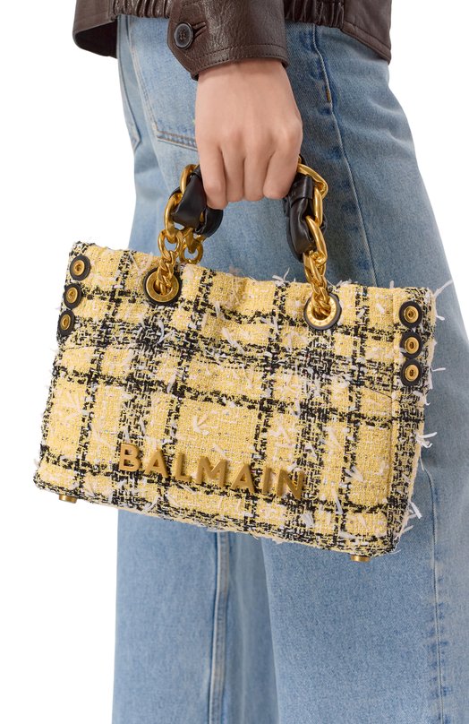Сумка 1945 Soft small Balmain GN1FD871/TTWN Жёлтый  GN1FD871/TTWN Фото 2