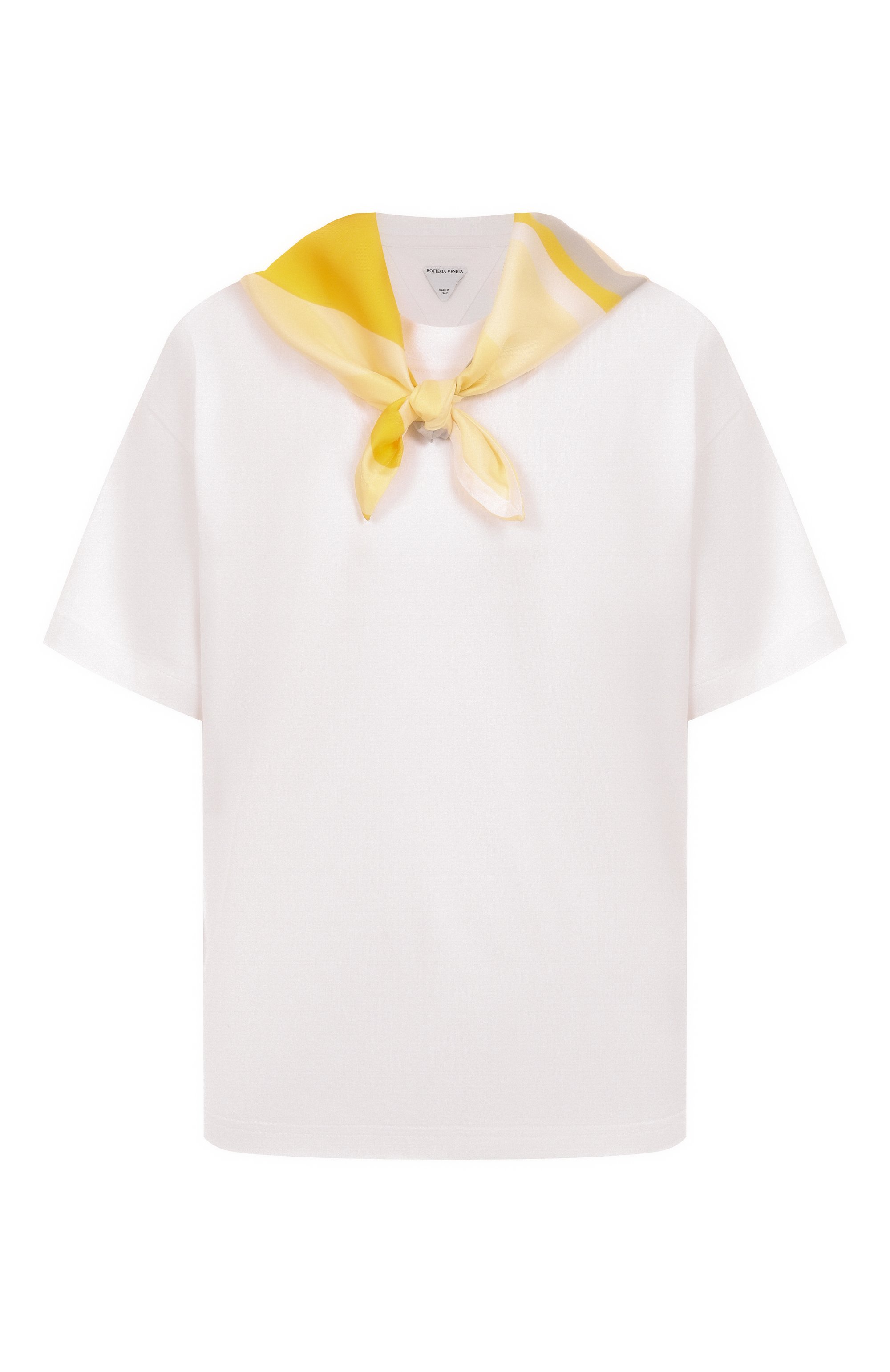 Хлопковая футболка BOTTEGA VENETA, арт. 825353/V5E01, фото 1