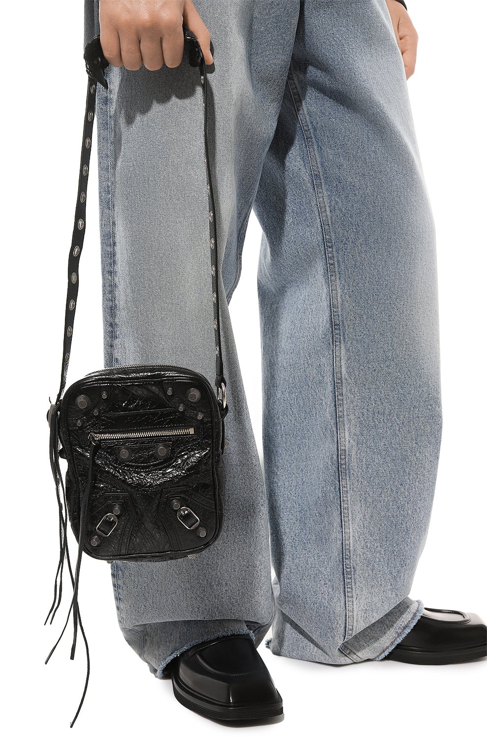 Кожаная сумка le cagole BALENCIAGA, арт. 719065/210KR, фото 2