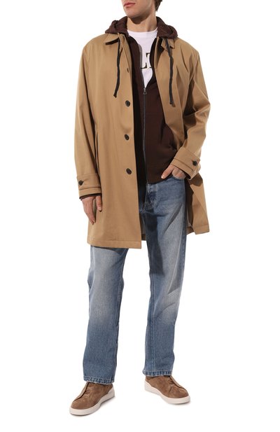 Замшевые кеды triple stitch ZEGNA, арт. S4667Z-LHSOY, фото 2