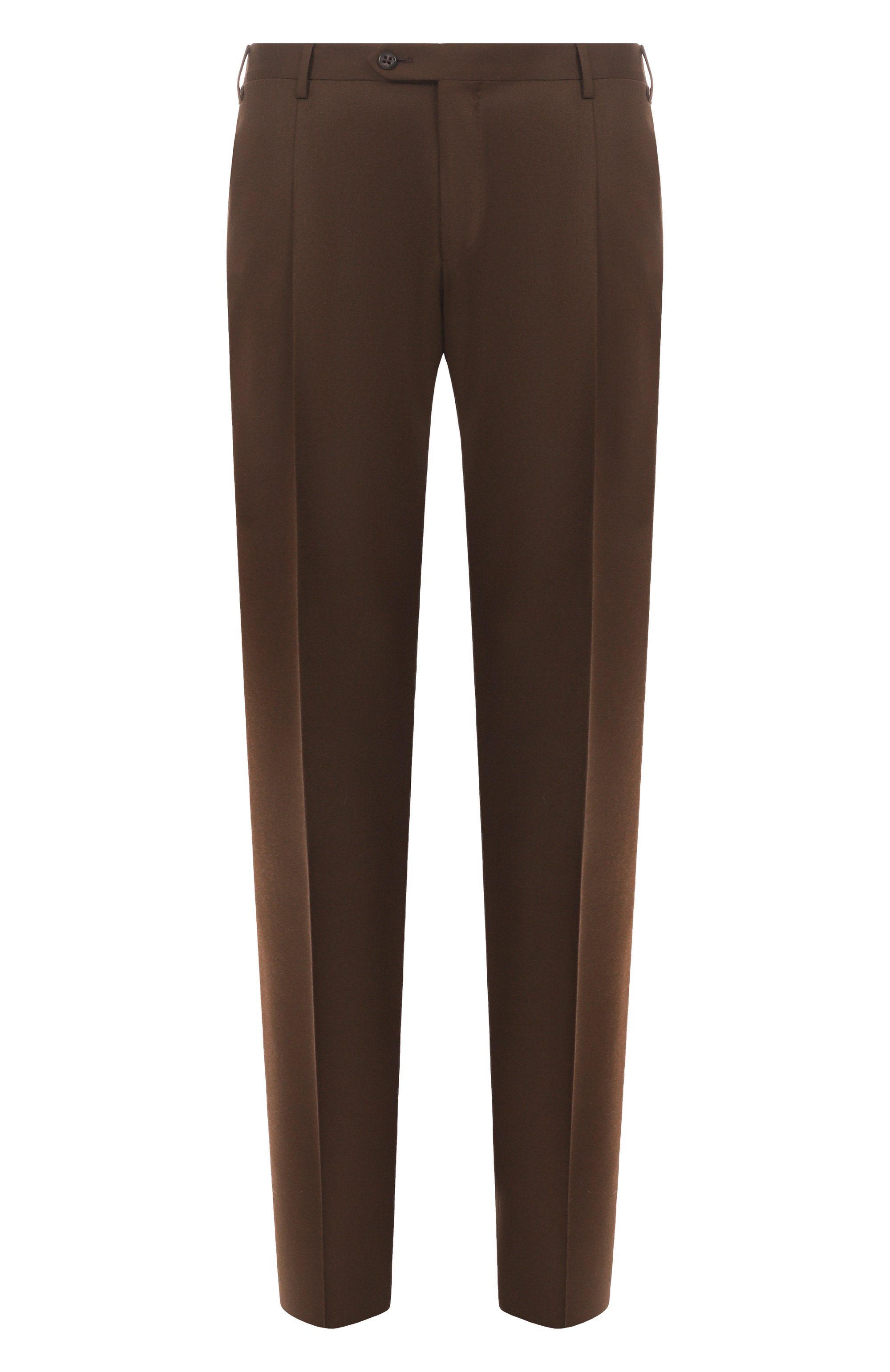 Шерстяные брюки CORNELIANI темно-коричневого цвета по цене 52050 руб., арт. 265B03-2618111, фото 1 Шерстяные брюки CORNELIANI, арт. 265B03-2618111, фото 1