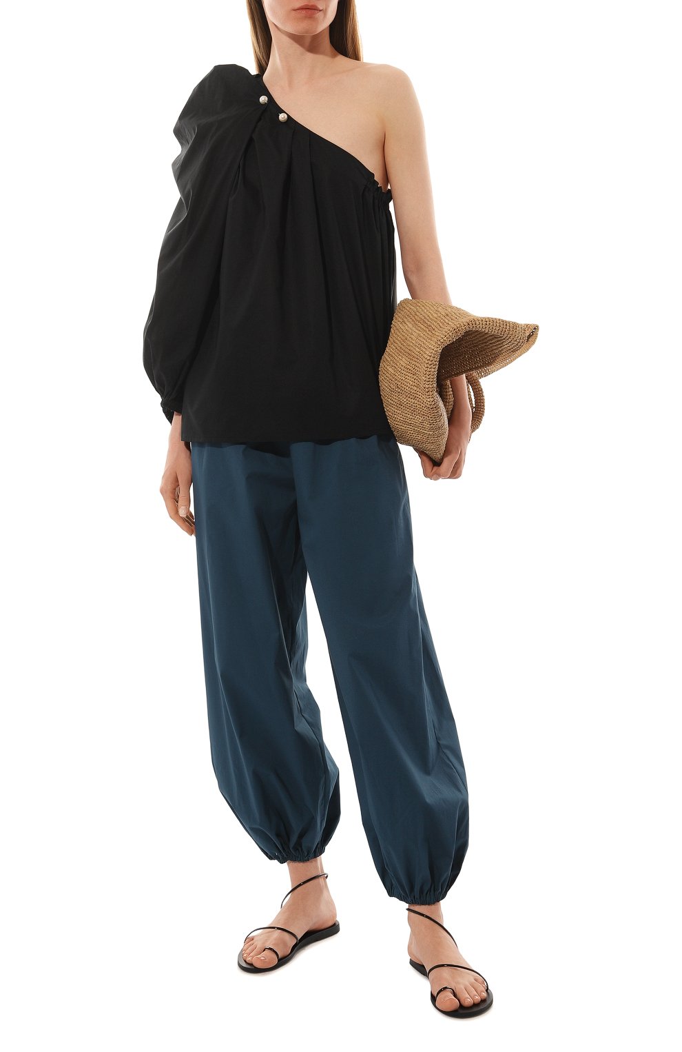 Хлопковый топ NACKIYE, арт. ANTI PAR0S T0P, фото 2