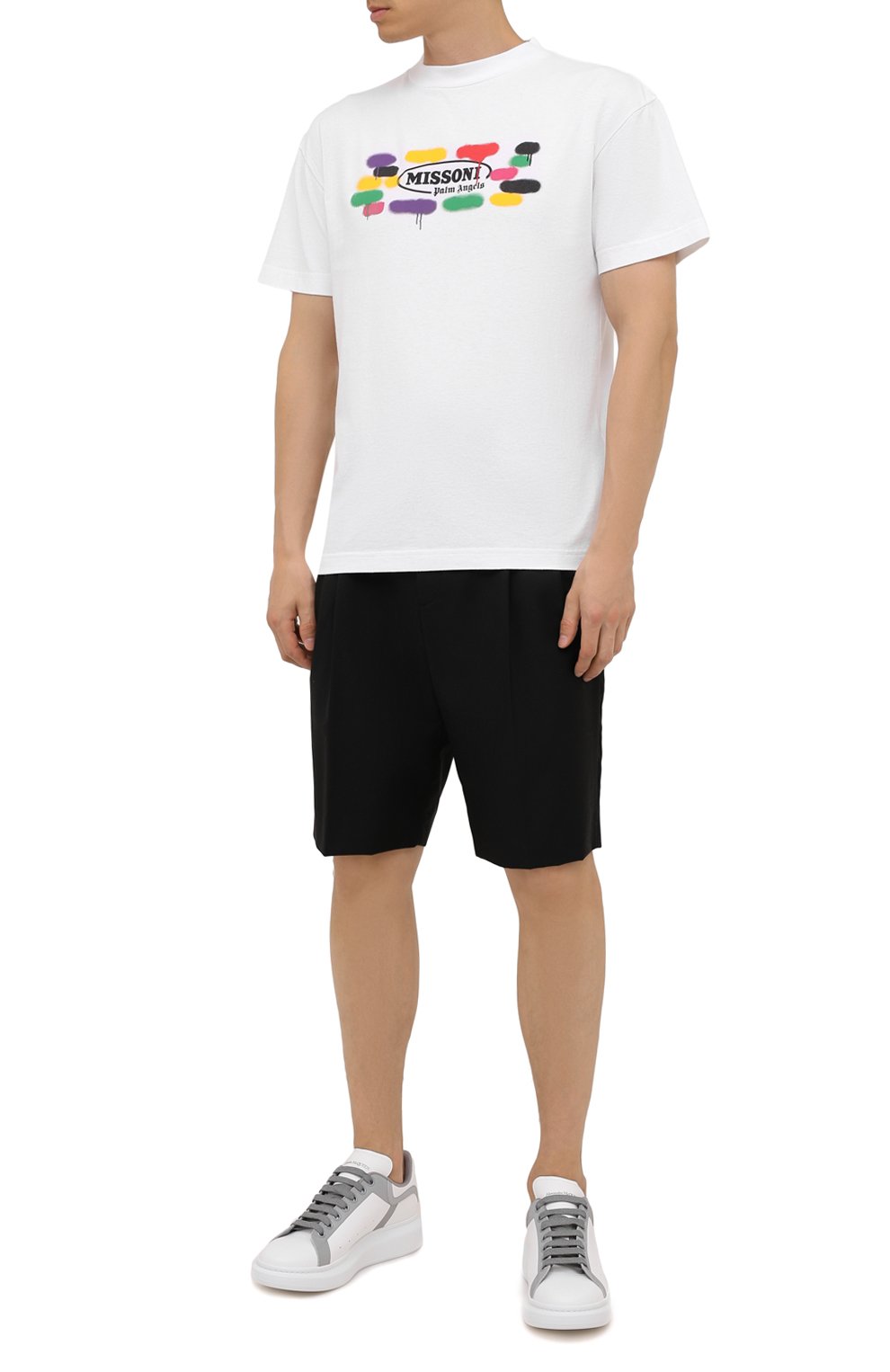 Кожаные кеды oversized ALEXANDER MCQUEEN, арт. 662651/WIA4H, фото 2