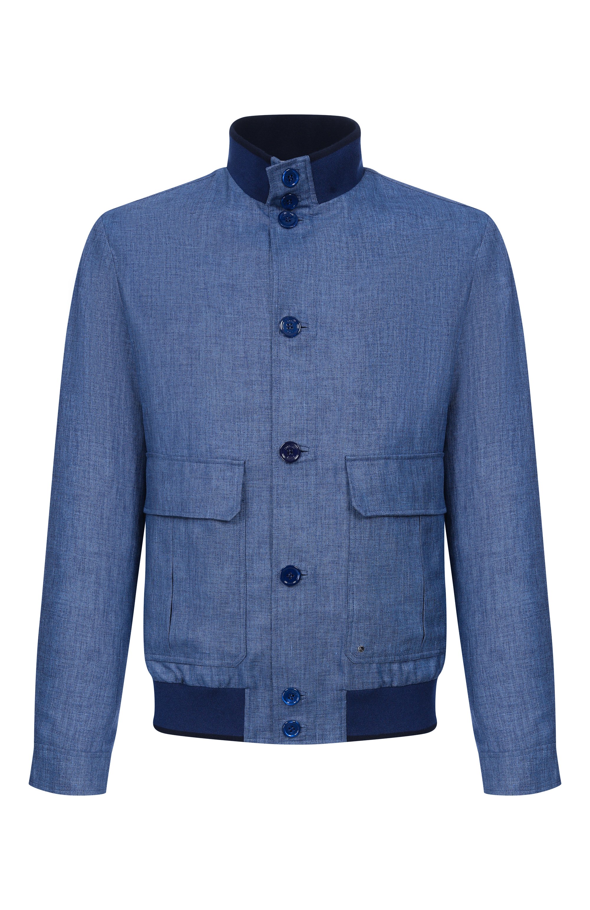 Бомбер из шерсти и льна STEFANO RICCI, арт. M7J6100371/B127HA, фото 1