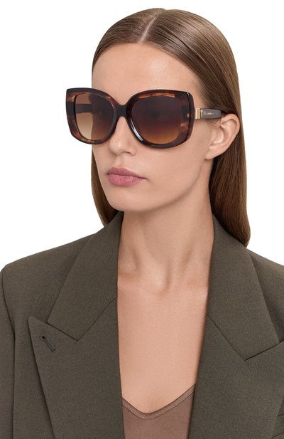 Солнцезащитные очки DOLCE & GABBANA коричневого цвета по цене 49950 руб., арт. 0DG4495, фото 2 Солнцезащитные очки DOLCE & GABBANA, арт. 0DG4495, фото 2
