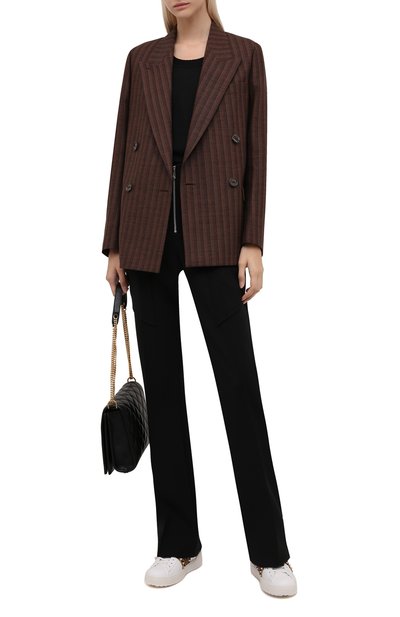 Кожаные кеды rockstud untitled VALENTINO, арт. WW2S0A01/SCM, фото 2