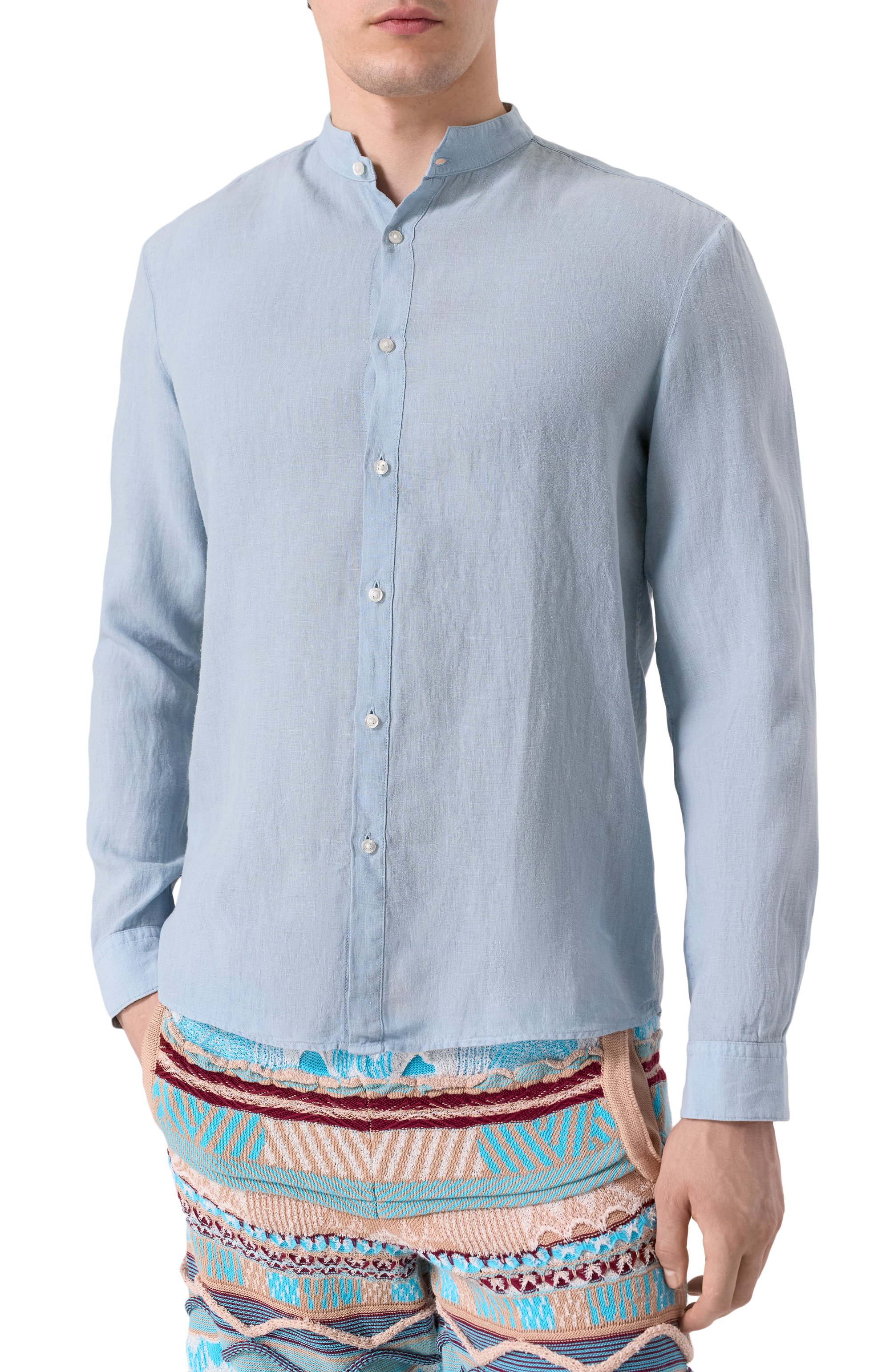 Льняная рубашка HUGO, арт. 50490740, фото 3