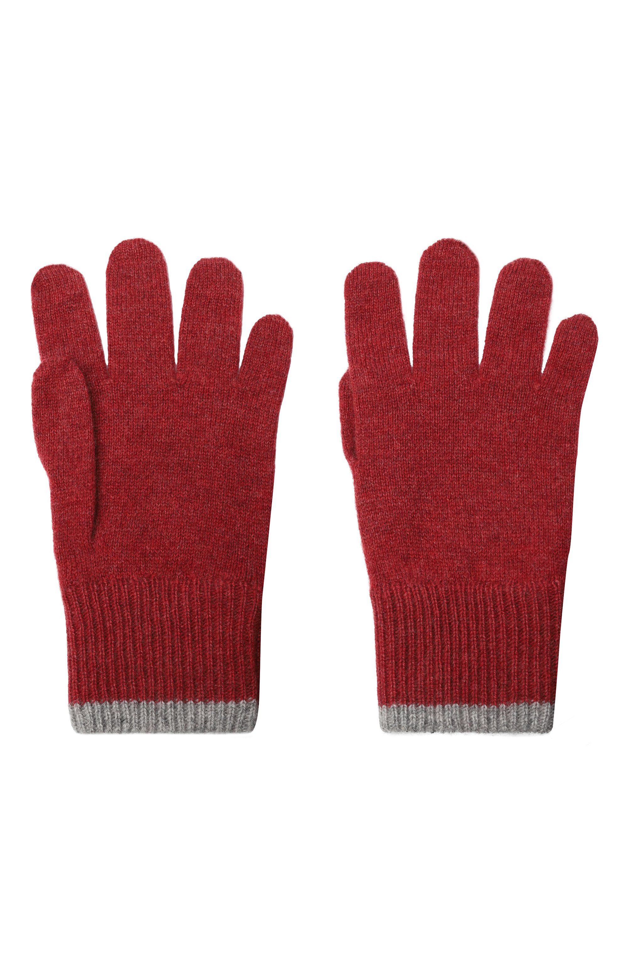 Кашемировые перчатки BRUNELLO CUCINELLI, арт. B22M90100C, фото 2