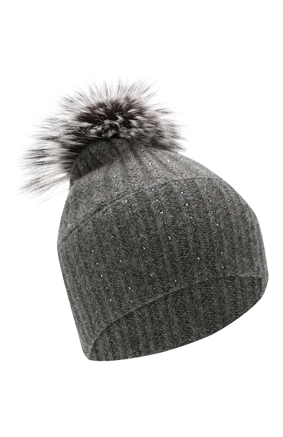 Кашемировая шапка WILLIAM SHARP, арт. A109-2/SILVER F0X NATURAL, фото 1