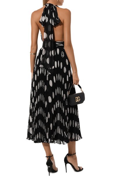 Шелковое платье DOLCE & GABBANA, арт. F6JJET/IS1I7, фото 4