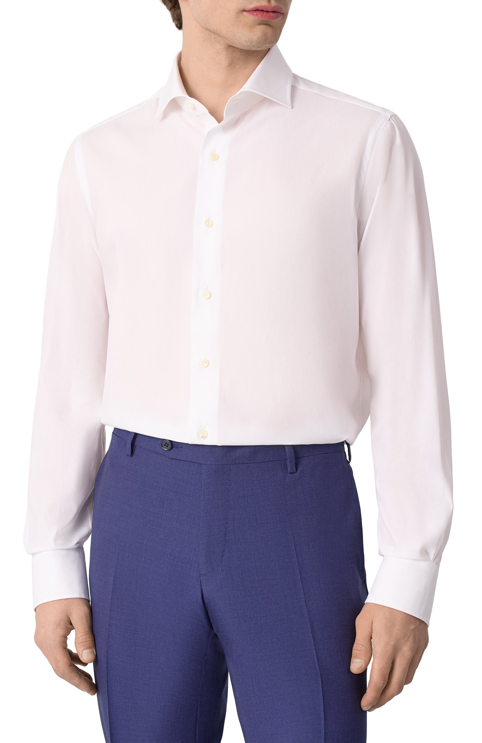 Хлопковая сорочка ALESSANDRO GHERARDI, арт. BR1-3G-7T/W010, фото 3