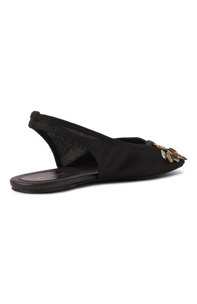 Текстильные балетки DRIES VAN NOTEN, арт. 262-131709/0800, фото 5