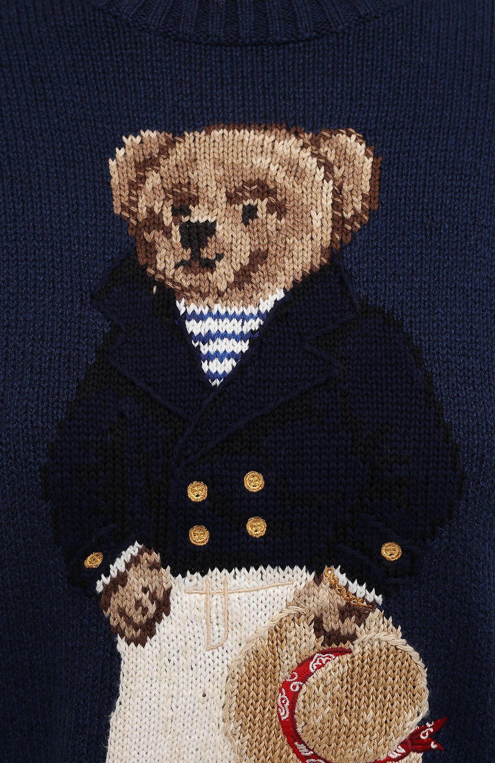 Свитер из хлопка и льна POLO RALPH LAUREN, арт. 211827666, фото 5