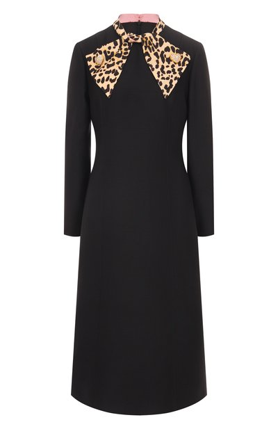 Женское платье из шерсти и шелка VALENTINO, арт. 7B3VADV51CF