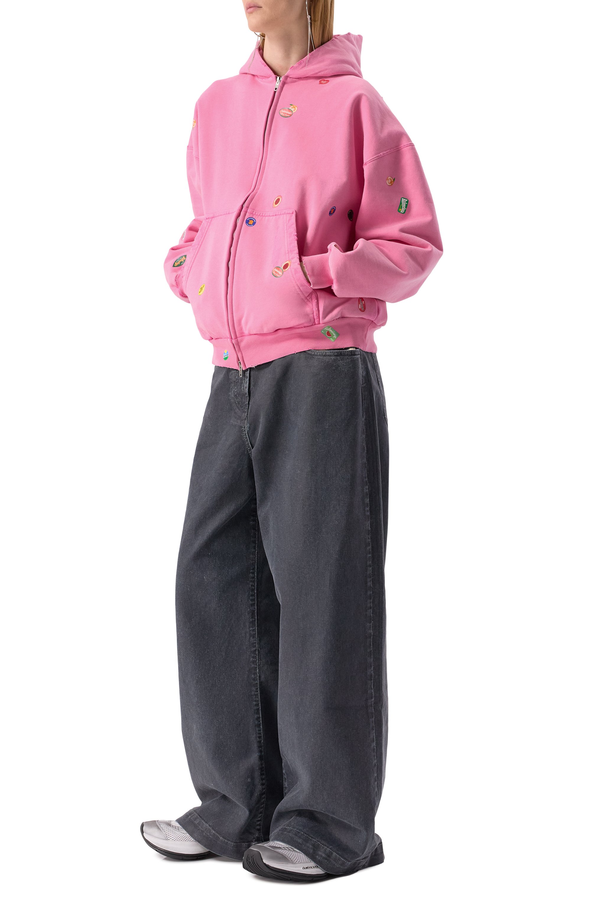 Хлопковая толстовка BALENCIAGA, арт. 803264/TRVS5, фото 6