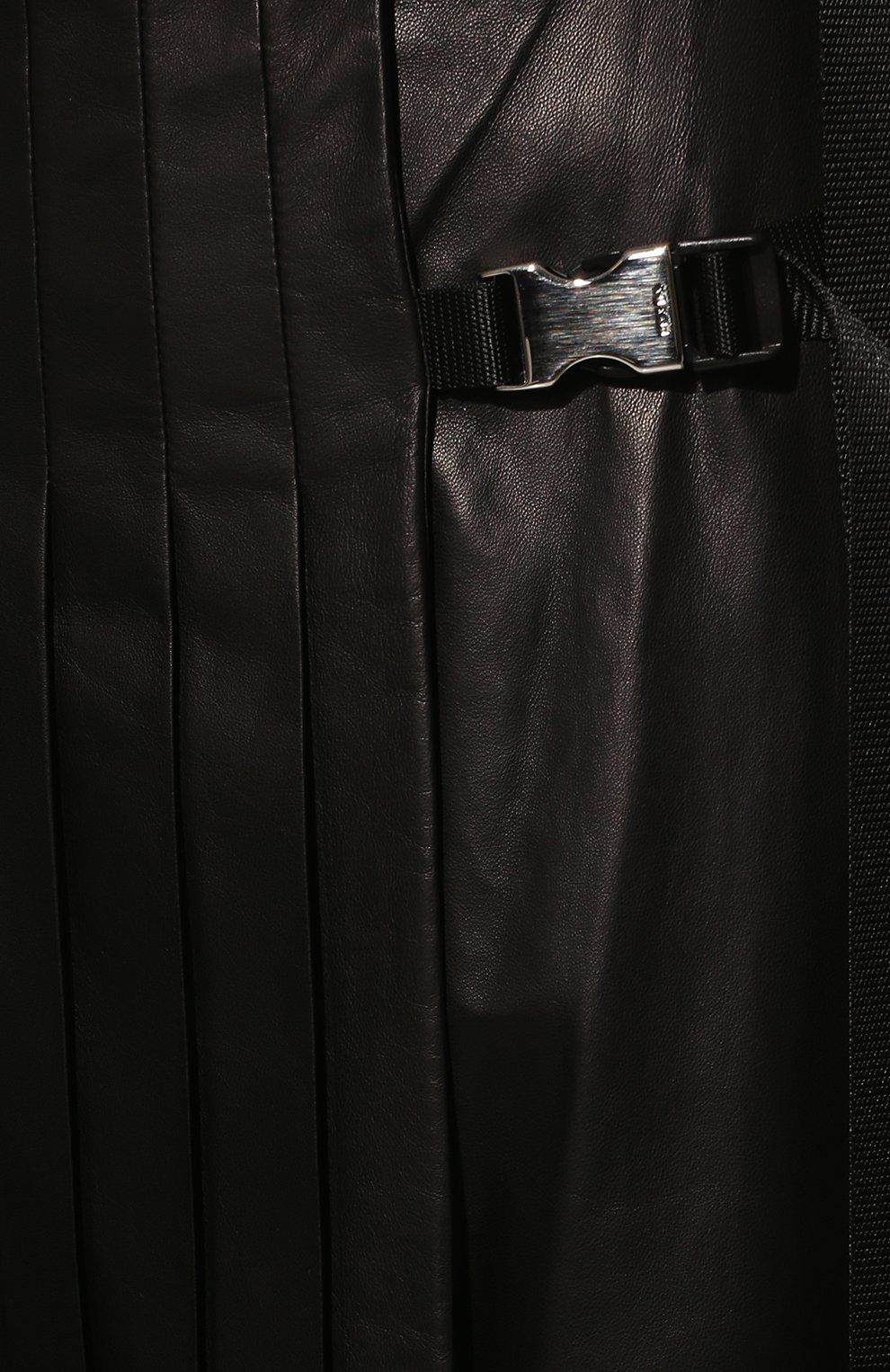 Кожаная юбка PRADA, арт. 51785-08P-F0002, фото 5